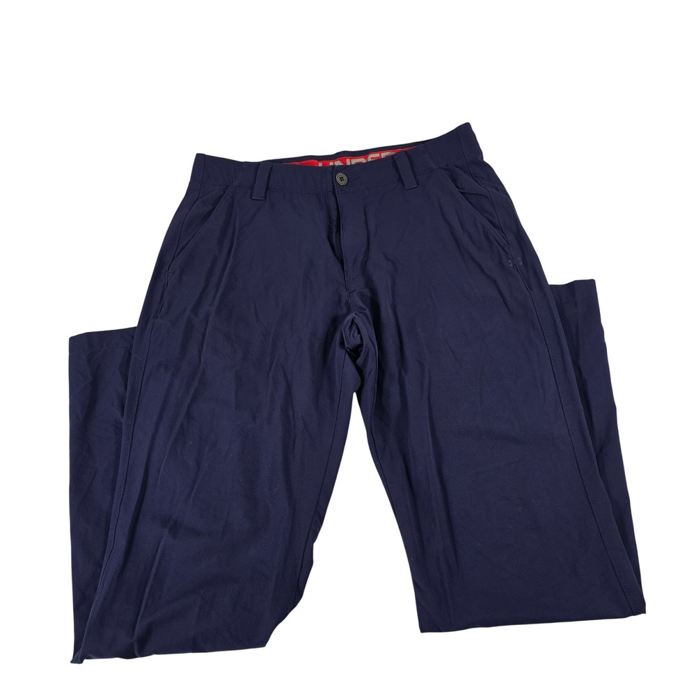 Under Armour Mens Performance Tapered Golf Pants Navy 32x32 1289878